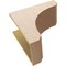 Ekena Millwork 10"W x 20"D x 20"H Classic Legacy Rough Cedar Woodgrain TimberThane Corbel, Primed Tan CORUR10X20X20LGYRCPR - alternate 5